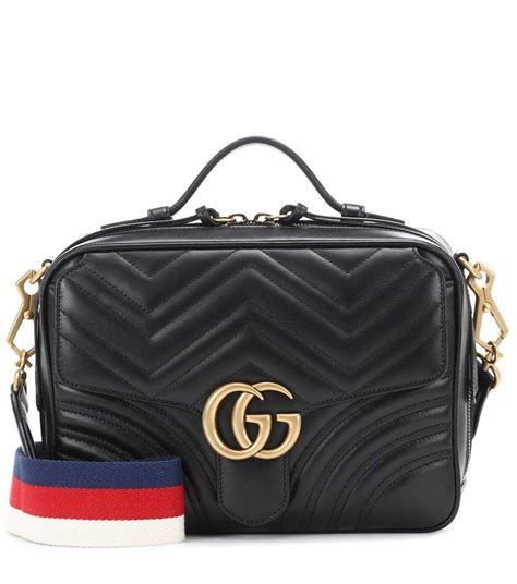 gucci marmont camera adjustable strap|Gucci Marmont leather backpack.